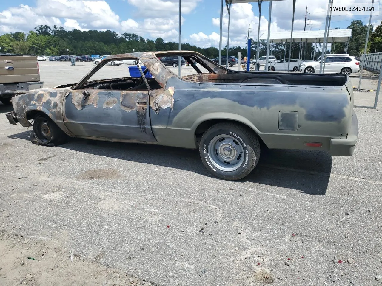 1W80L8Z434291 1978 Chevrolet El Camino