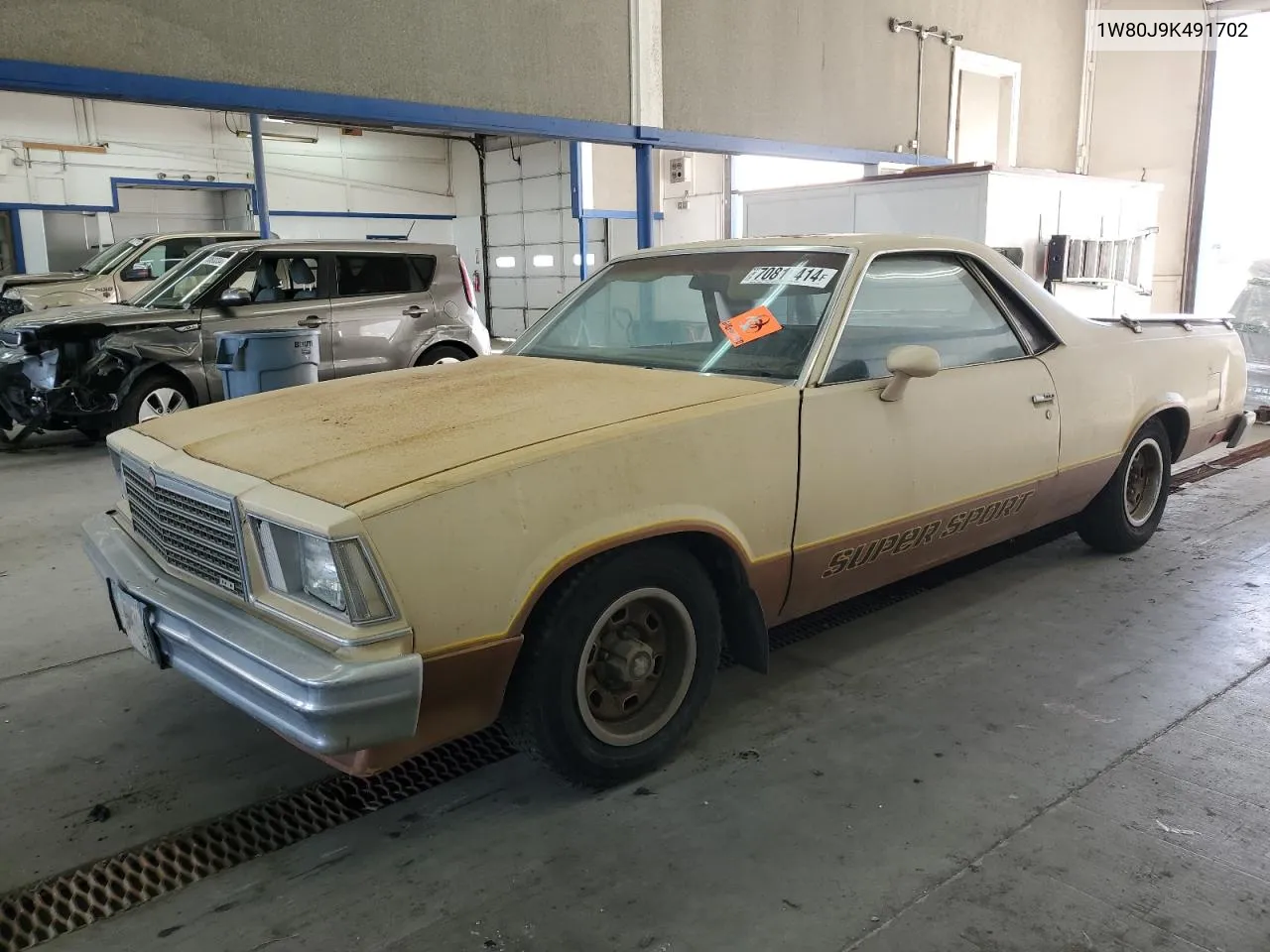 1979 Chevrolet El Camino VIN: 1W80J9K491702 Lot: 70811414