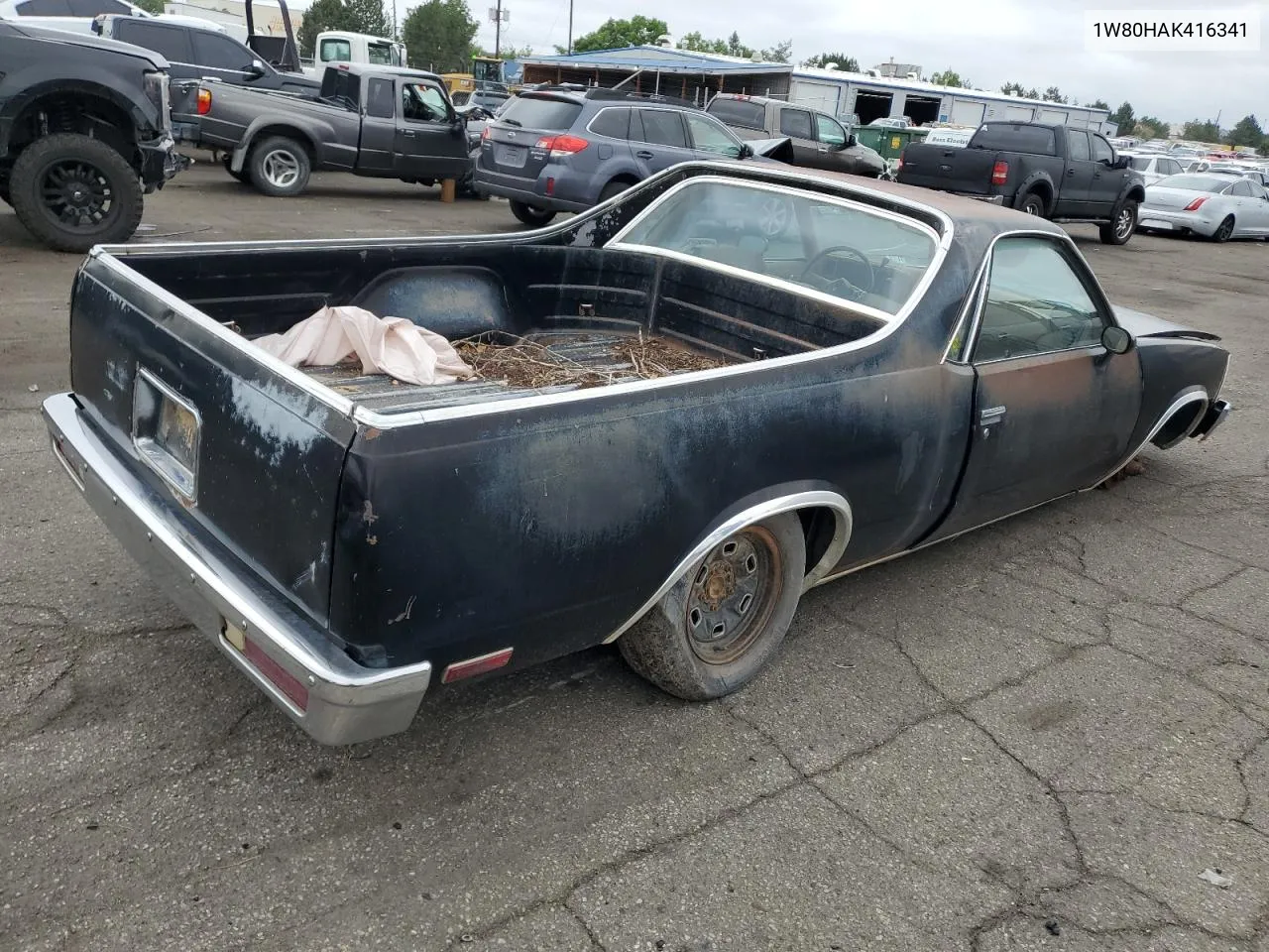 1980 Chevrolet El Camino VIN: 1W80HAK416341 Lot: 66942874