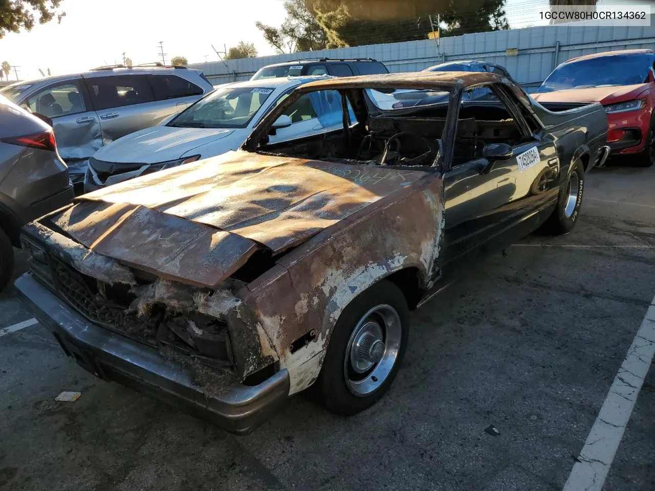 1982 Chevrolet El Camino VIN: 1GCCW80H0CR134362 Lot: 74528264