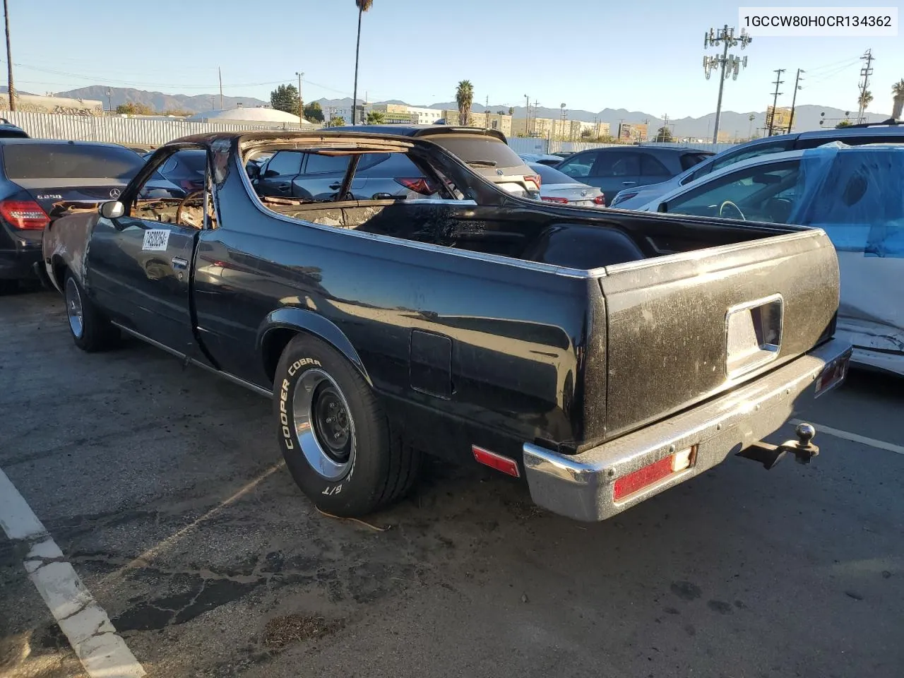 1982 Chevrolet El Camino VIN: 1GCCW80H0CR134362 Lot: 74528264