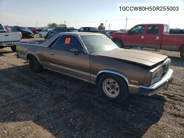 1983 Chevrolet El Camino VIN: 1GCCW80H5DR255003 Lot: 63256084