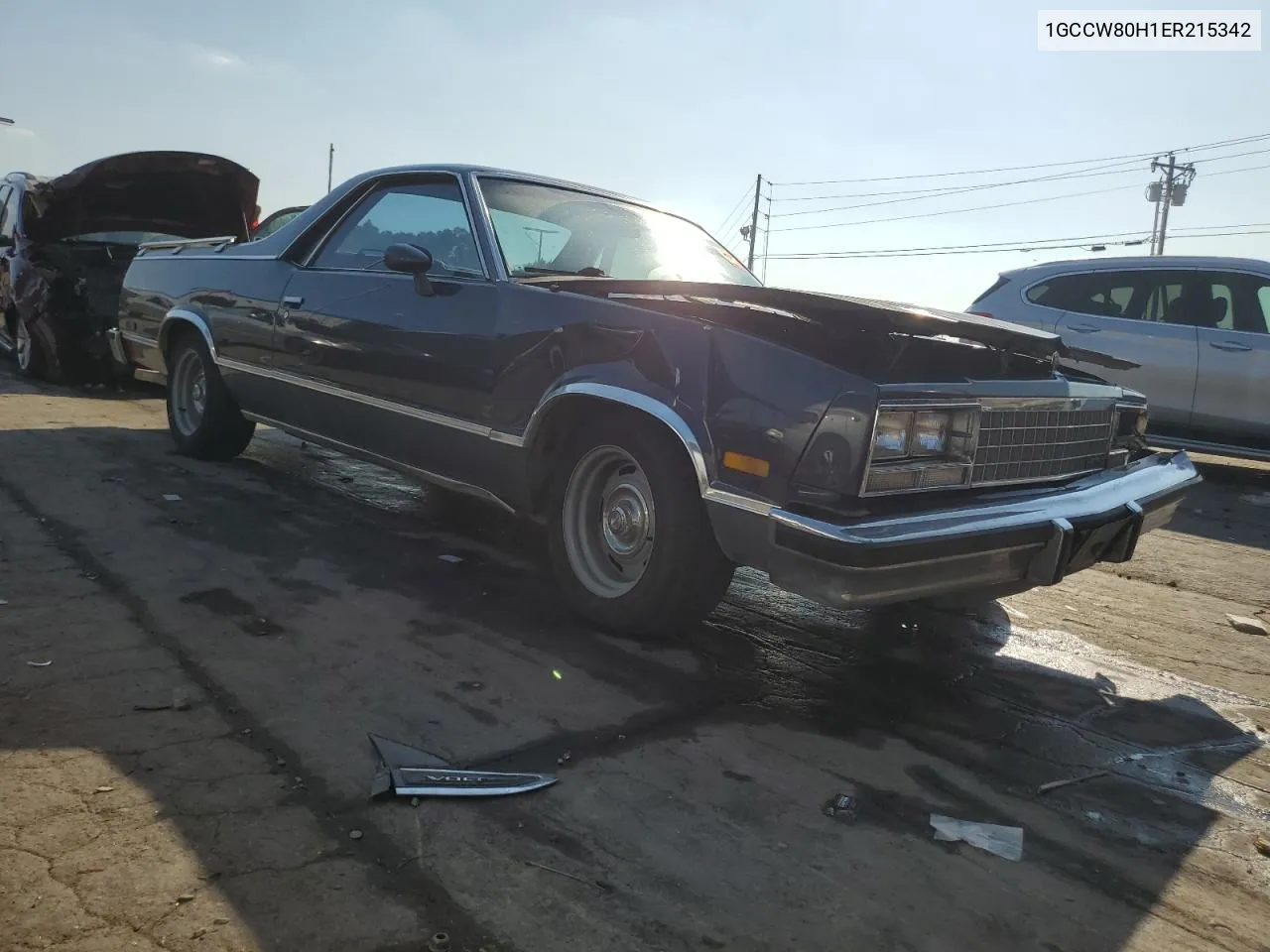 1GCCW80H1ER215342 1984 Chevrolet El Camino