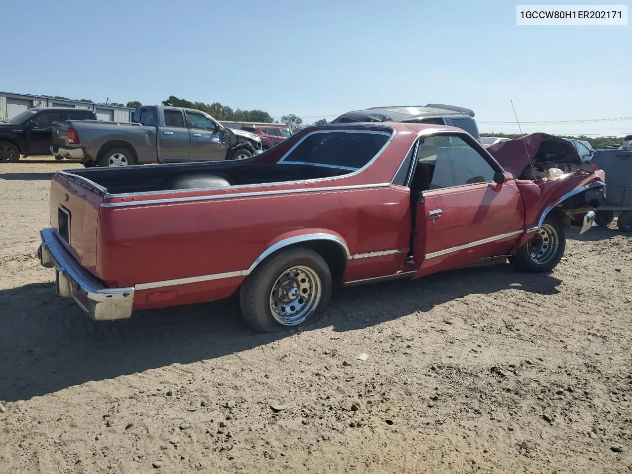 1GCCW80H1ER202171 1984 Chevrolet El Camino