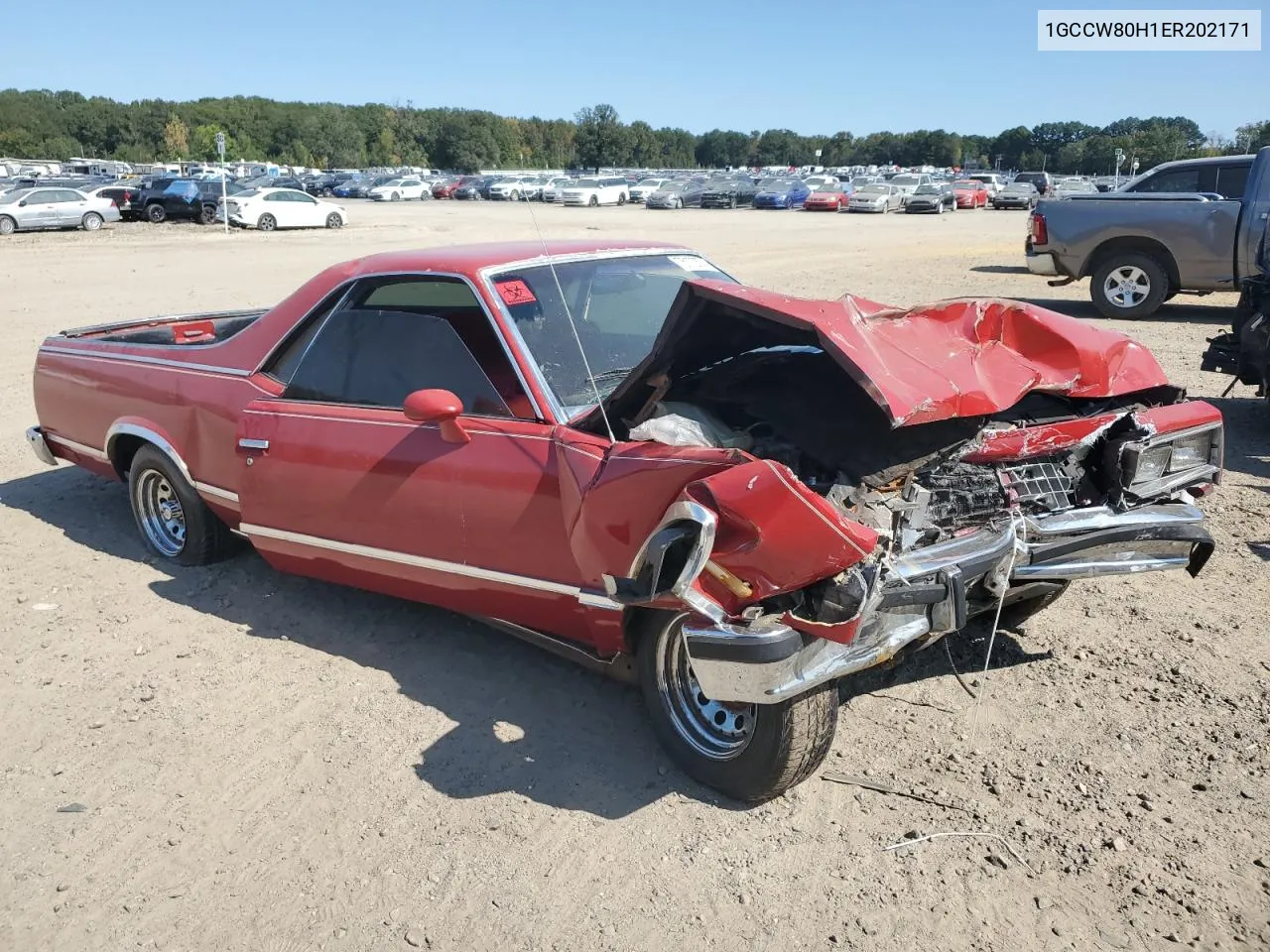 1GCCW80H1ER202171 1984 Chevrolet El Camino