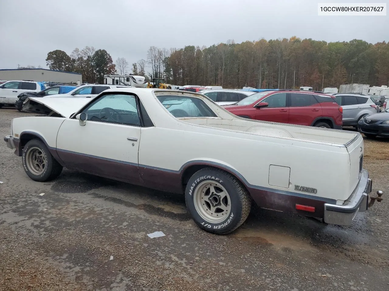 1984 Chevrolet El Camino VIN: 1GCCW80HXER207627 Lot: 77284194