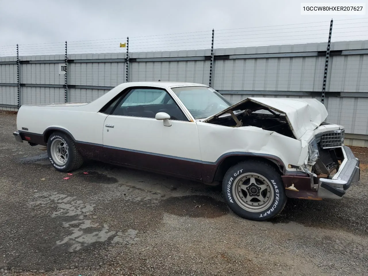 1984 Chevrolet El Camino VIN: 1GCCW80HXER207627 Lot: 77284194