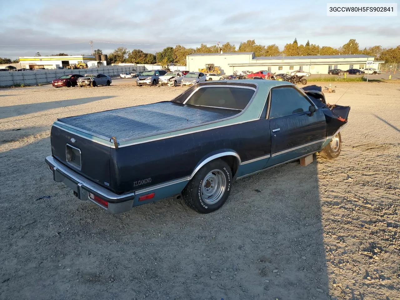 3GCCW80H5FS902841 1985 Chevrolet El Camino