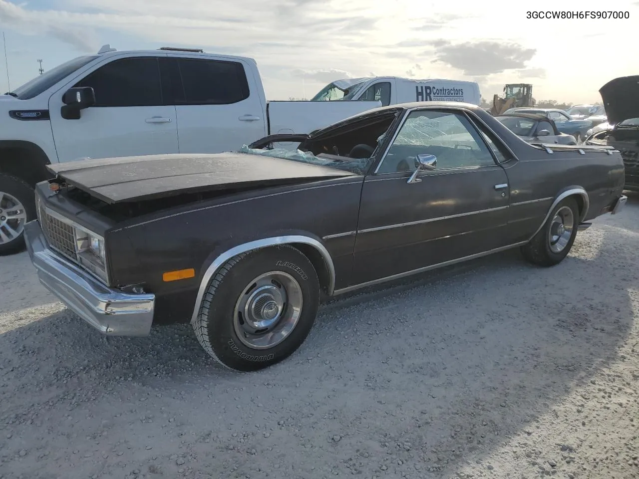 3GCCW80H6FS907000 1985 Chevrolet El Camino