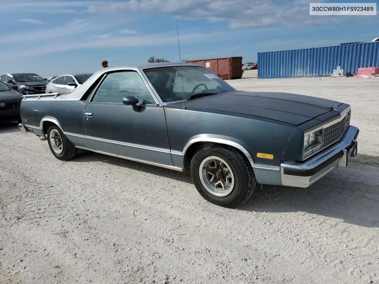 1985 Chevrolet El Camino VIN: 3GCCW80H1FS923489 Lot: 78198354