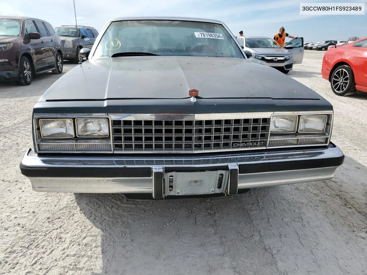 3GCCW80H1FS923489 1985 Chevrolet El Camino