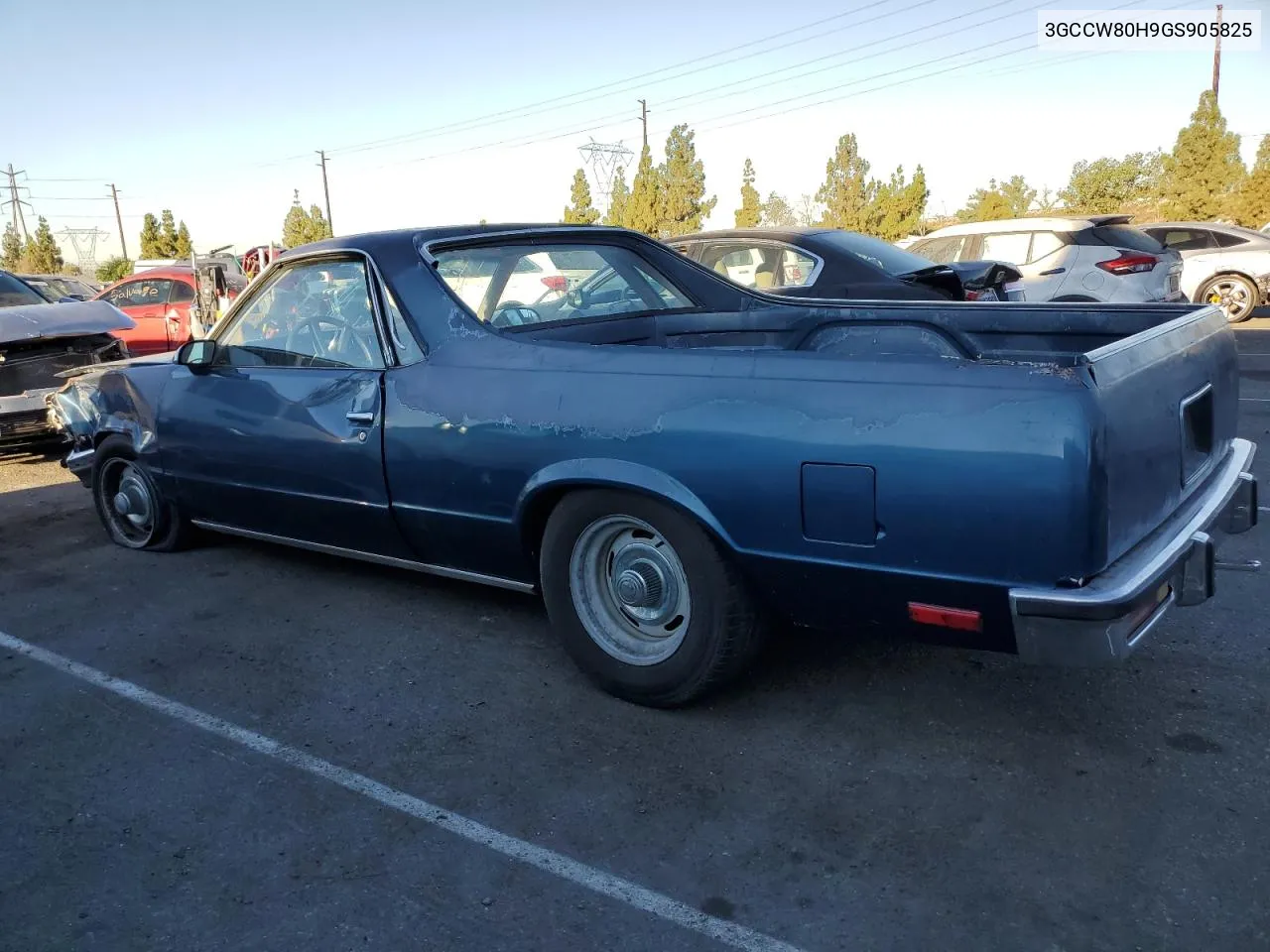 1986 Chevrolet El Camino VIN: 3GCCW80H9GS905825 Lot: 67761764