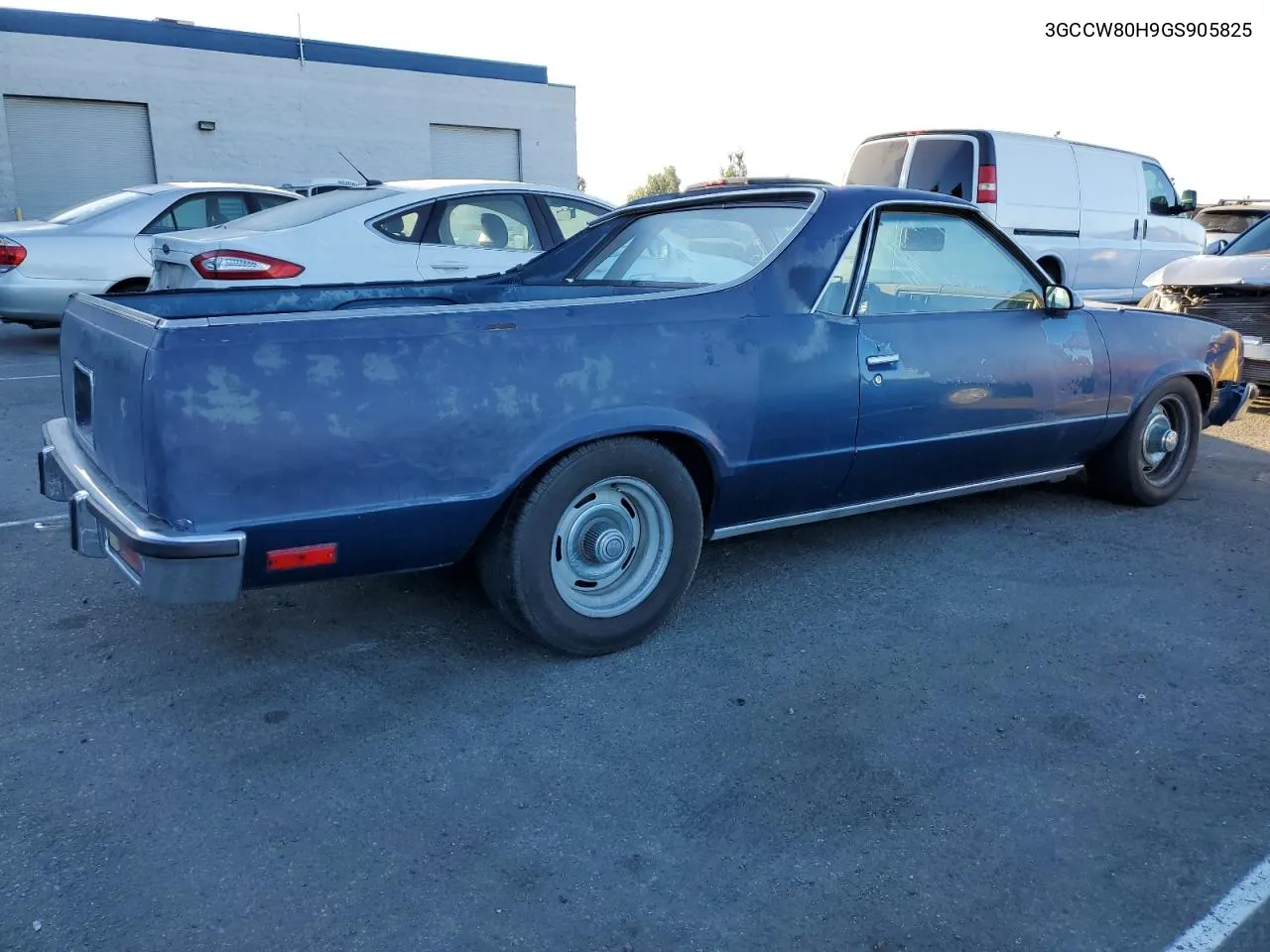 3GCCW80H9GS905825 1986 Chevrolet El Camino