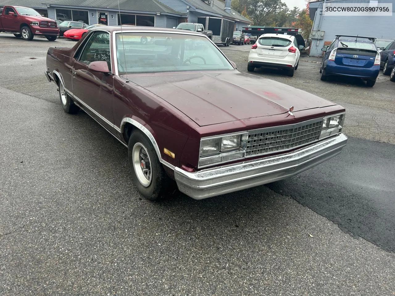 3GCCW80Z0GS907956 1986 Chevrolet El Camino