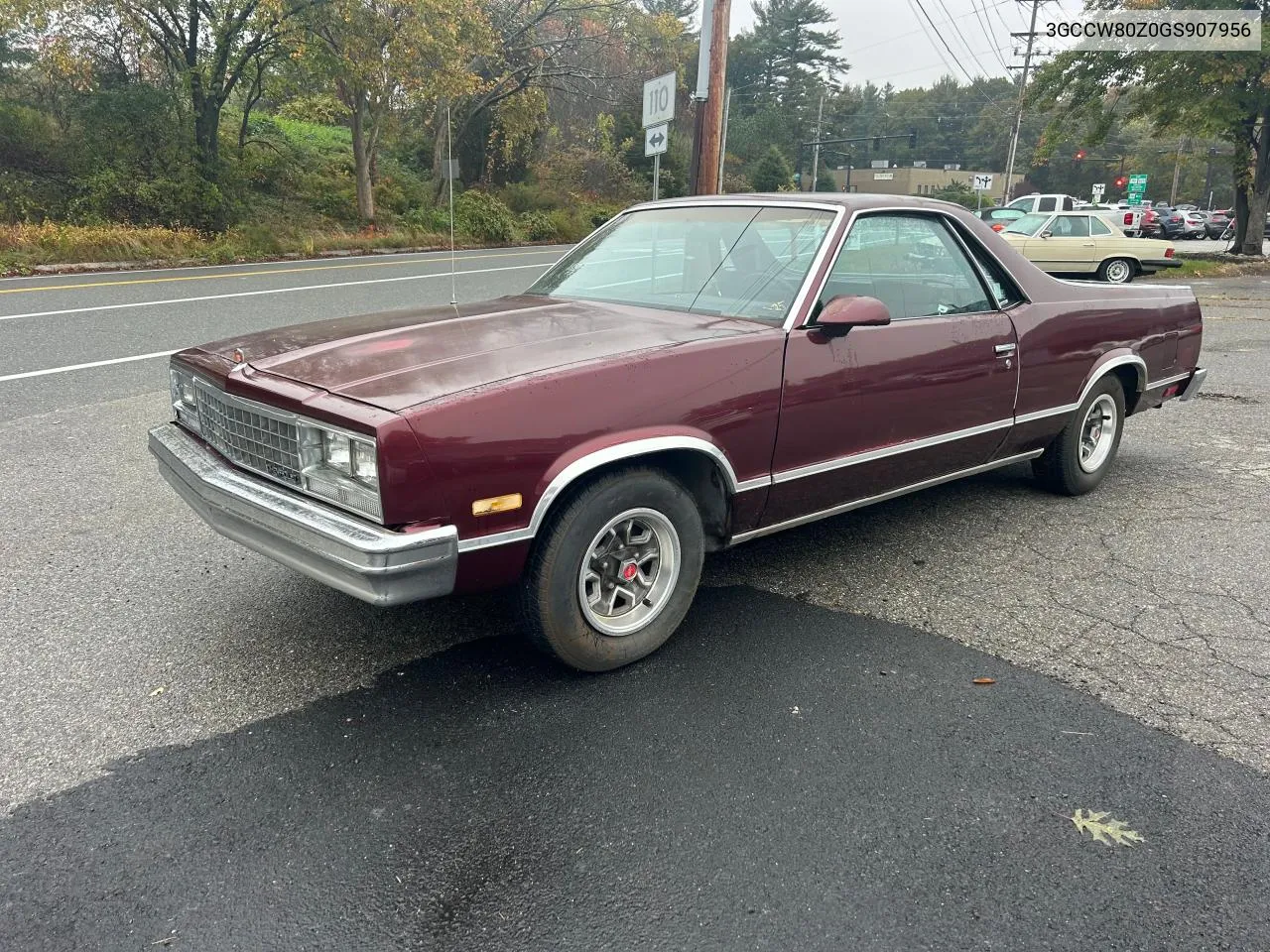 3GCCW80Z0GS907956 1986 Chevrolet El Camino