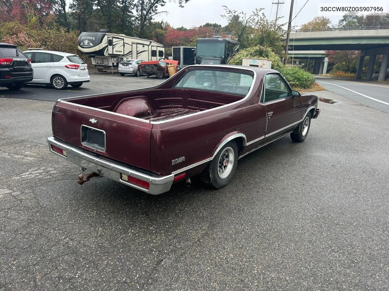 3GCCW80Z0GS907956 1986 Chevrolet El Camino