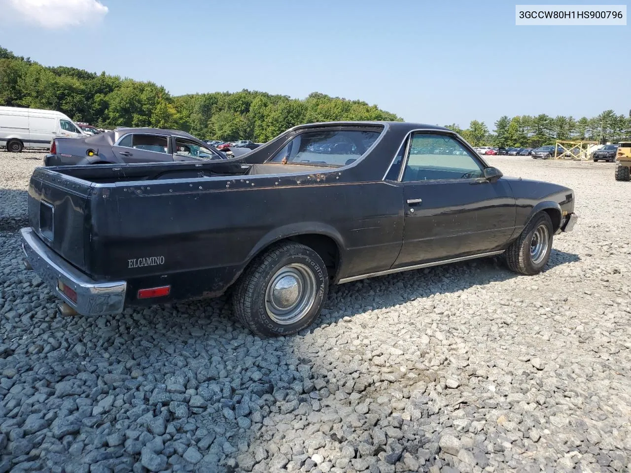 1987 Chevrolet El Camino VIN: 3GCCW80H1HS900796 Lot: 69008804