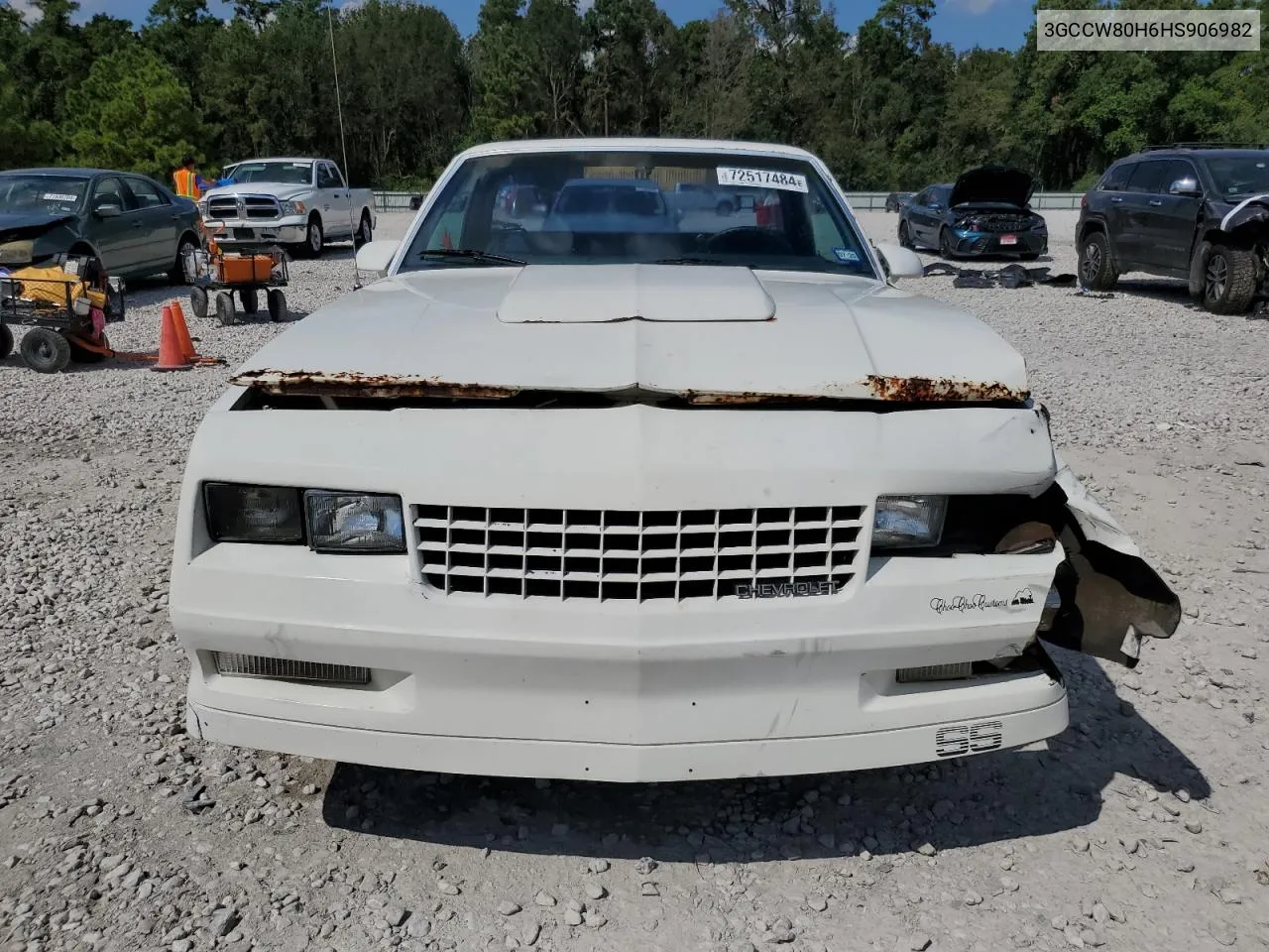 3GCCW80H6HS906982 1987 Chevrolet El Camino