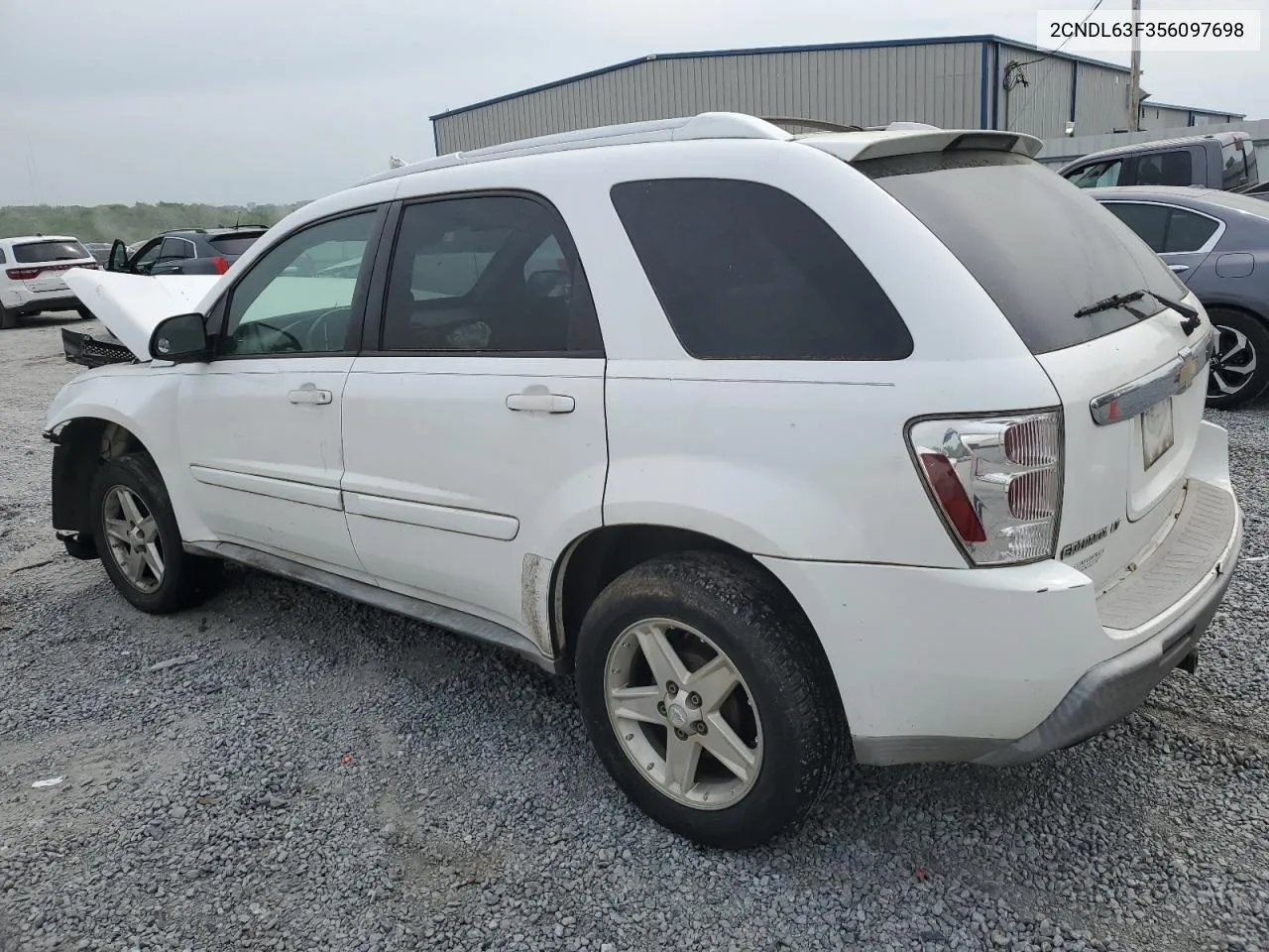 2005 Chevrolet Equinox Lt VIN: 2CNDL63F356097698 Lot: 51060634