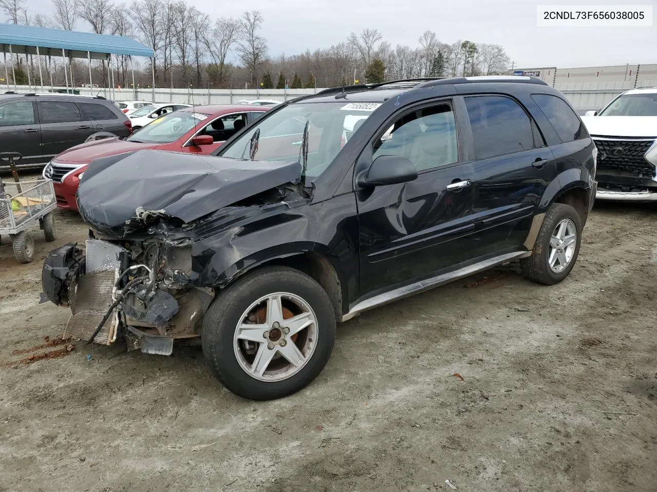 2005 Chevrolet Equinox Lt VIN: 2CNDL73F656038005 Lot: 52452614