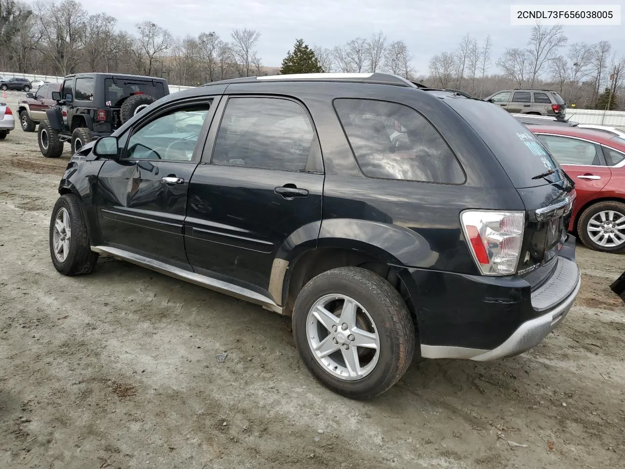 2005 Chevrolet Equinox Lt VIN: 2CNDL73F656038005 Lot: 52452614