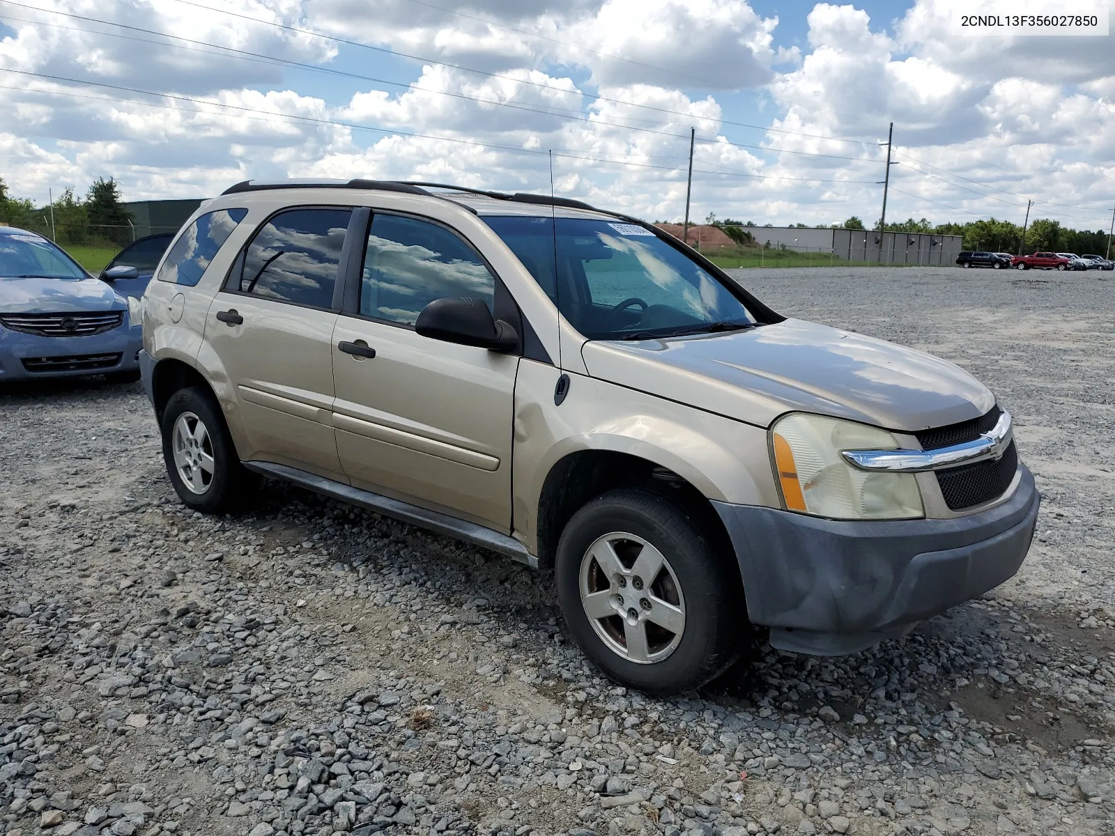 2005 Chevrolet Equinox Ls VIN: 2CNDL13F356027850 Lot: 56010084