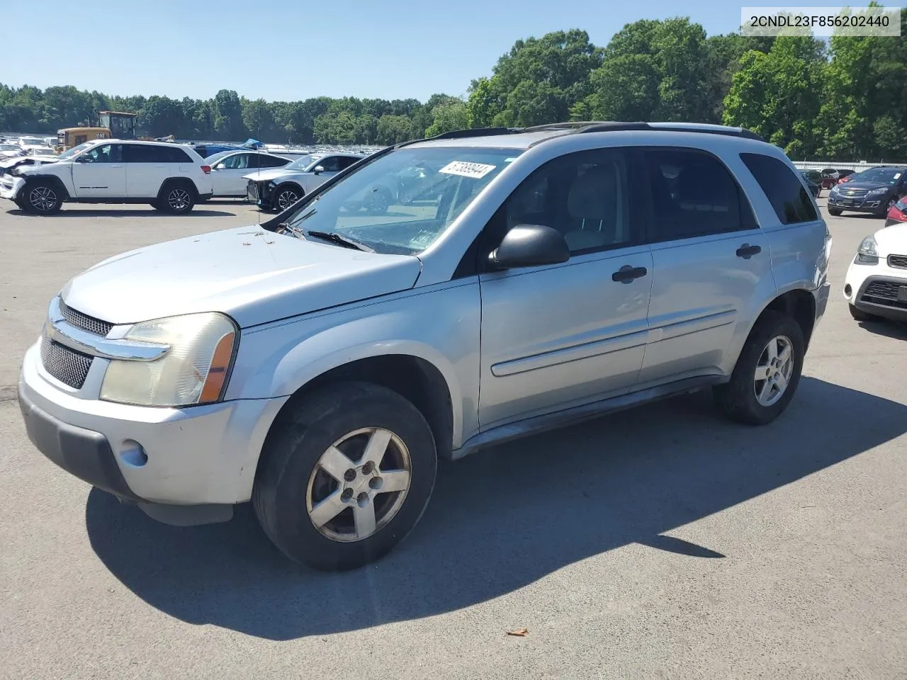 2005 Chevrolet Equinox Ls VIN: 2CNDL23F856202440 Lot: 57389944