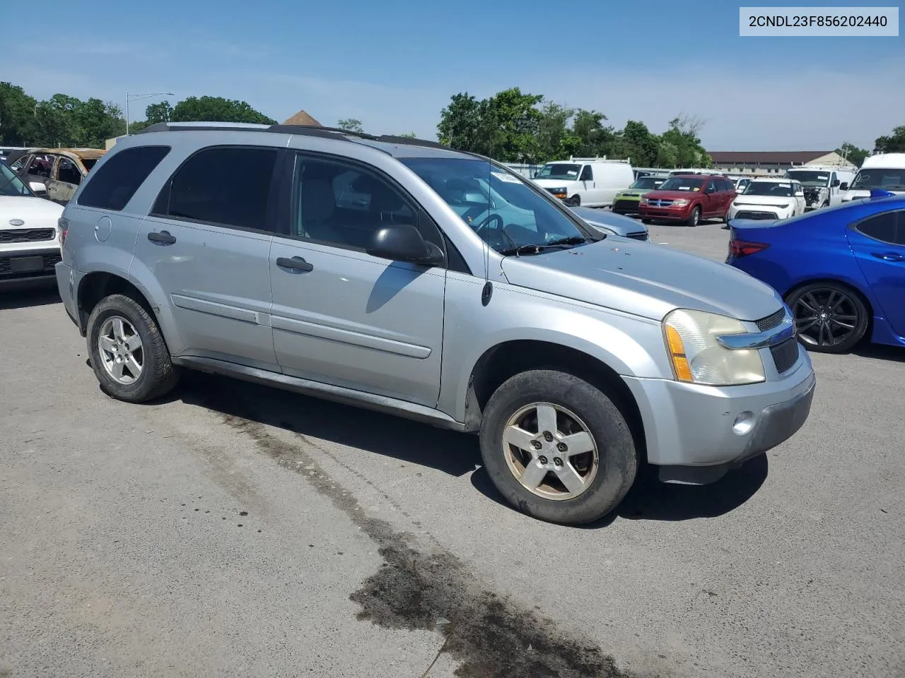 2005 Chevrolet Equinox Ls VIN: 2CNDL23F856202440 Lot: 57389944