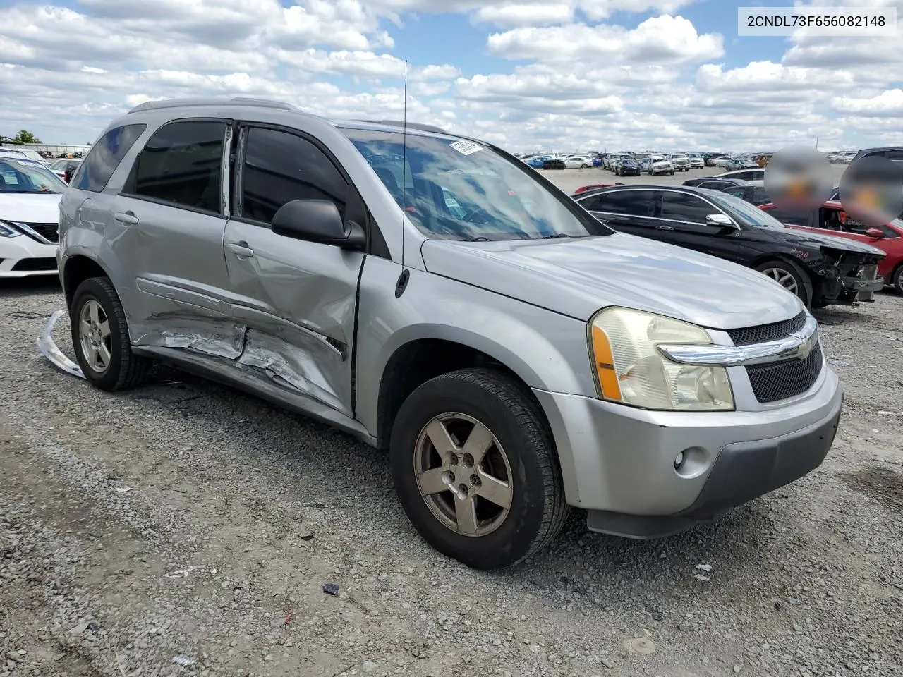 2005 Chevrolet Equinox Lt VIN: 2CNDL73F656082148 Lot: 57835424