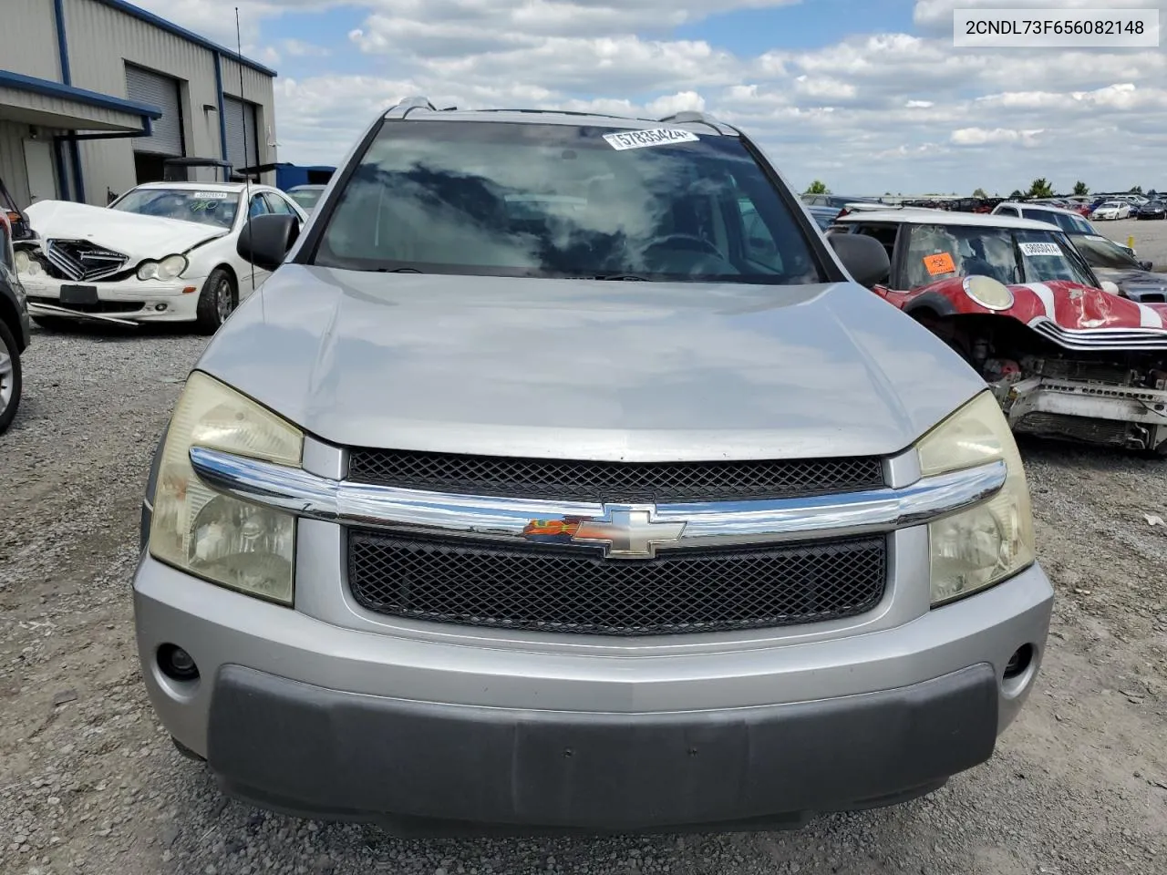 2005 Chevrolet Equinox Lt VIN: 2CNDL73F656082148 Lot: 57835424