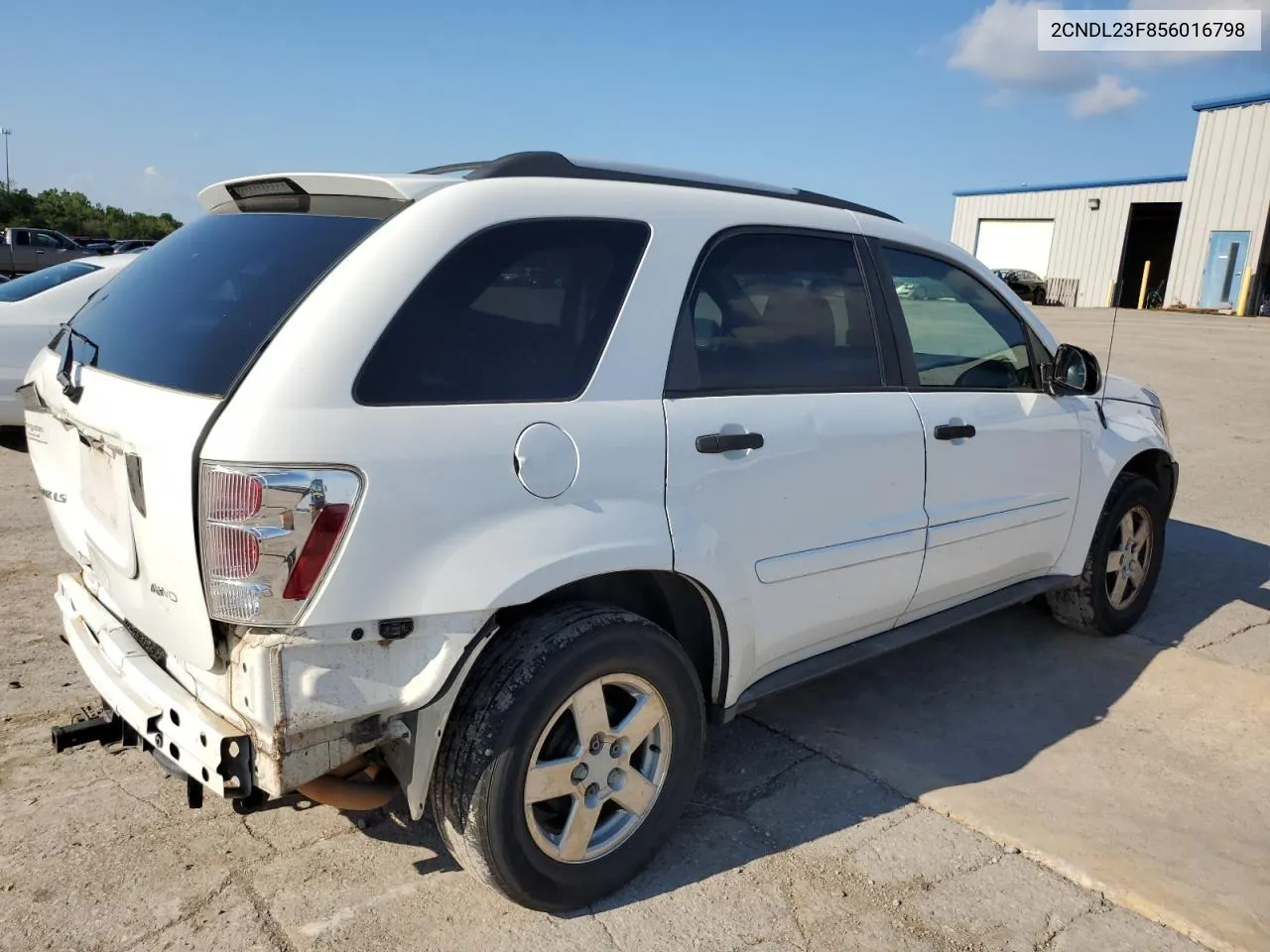 2005 Chevrolet Equinox Ls VIN: 2CNDL23F856016798 Lot: 60822264