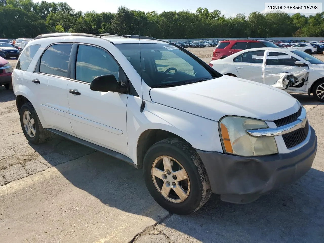 2005 Chevrolet Equinox Ls VIN: 2CNDL23F856016798 Lot: 60822264