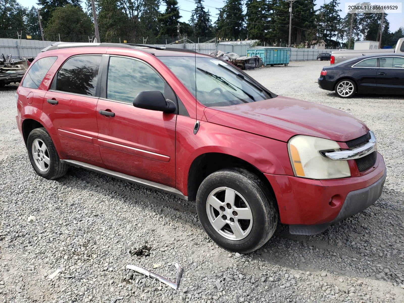 2005 Chevrolet Equinox Ls VIN: 2CNDL13F856169529 Lot: 63140724