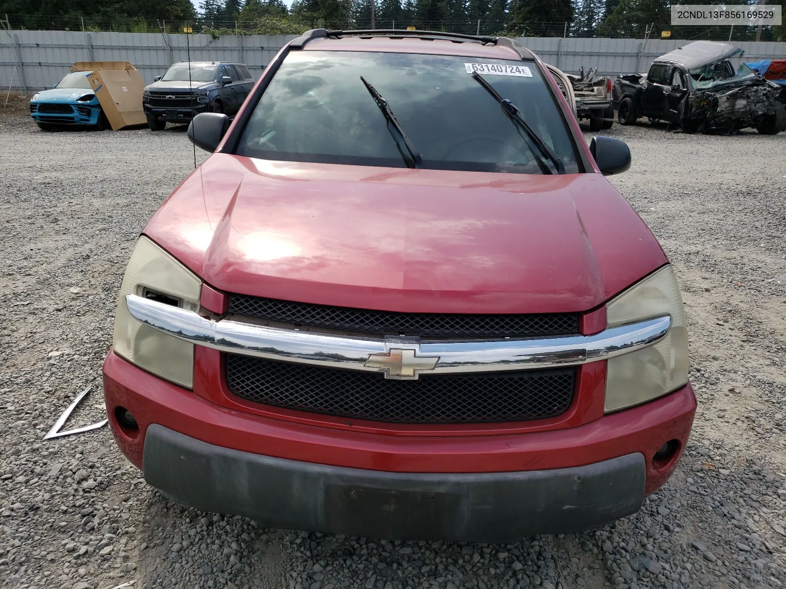 2005 Chevrolet Equinox Ls VIN: 2CNDL13F856169529 Lot: 63140724