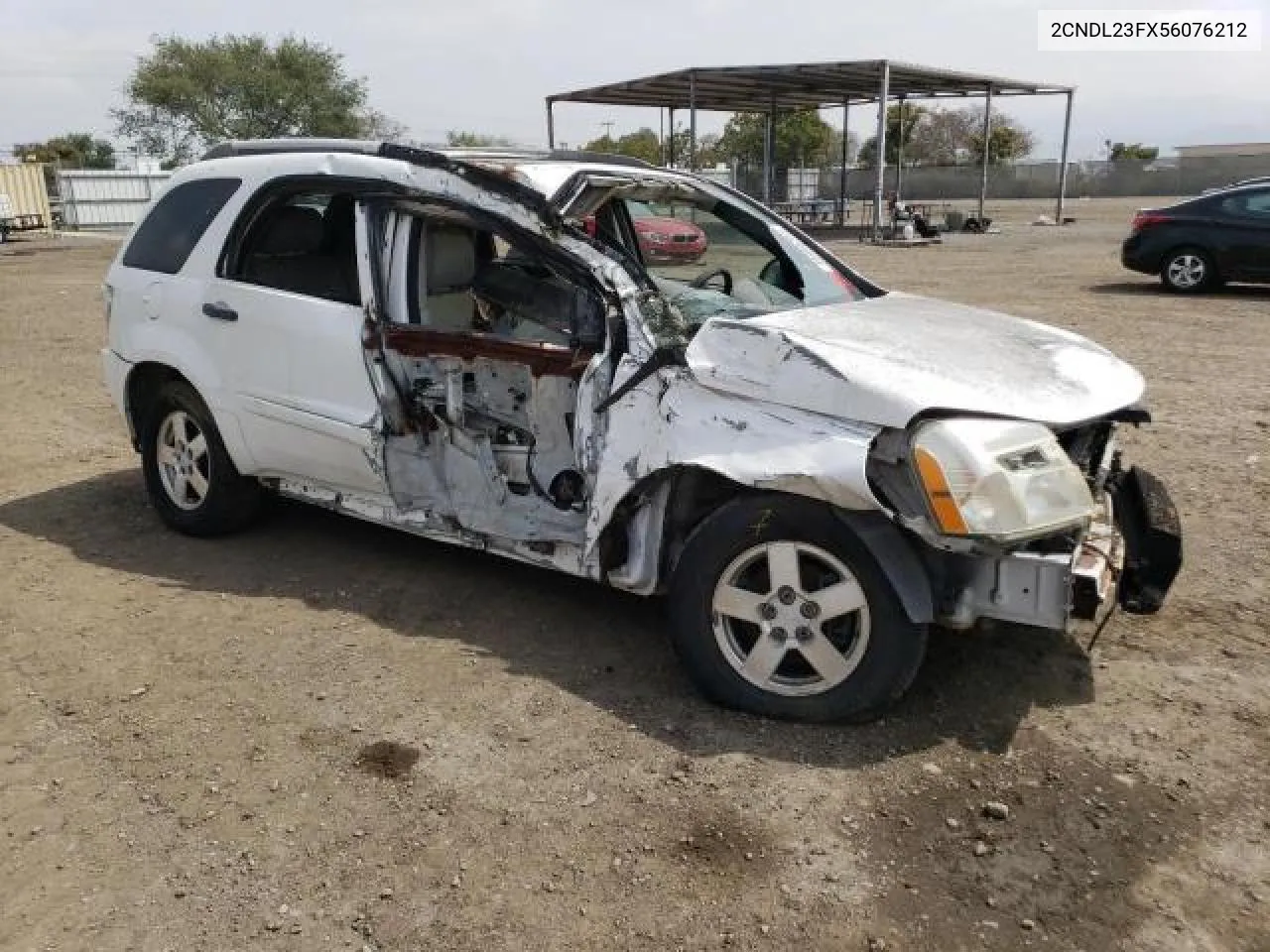 2005 Chevrolet Equinox Ls VIN: 2CNDL23FX56076212 Lot: 65089674