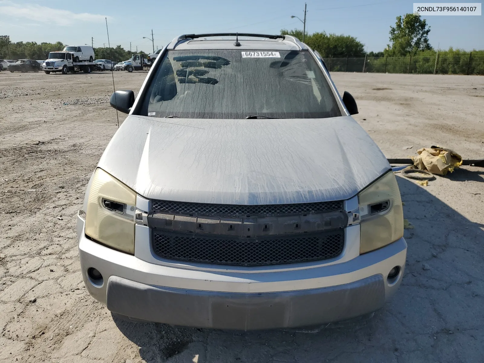 2005 Chevrolet Equinox Lt VIN: 2CNDL73F956140107 Lot: 66731554