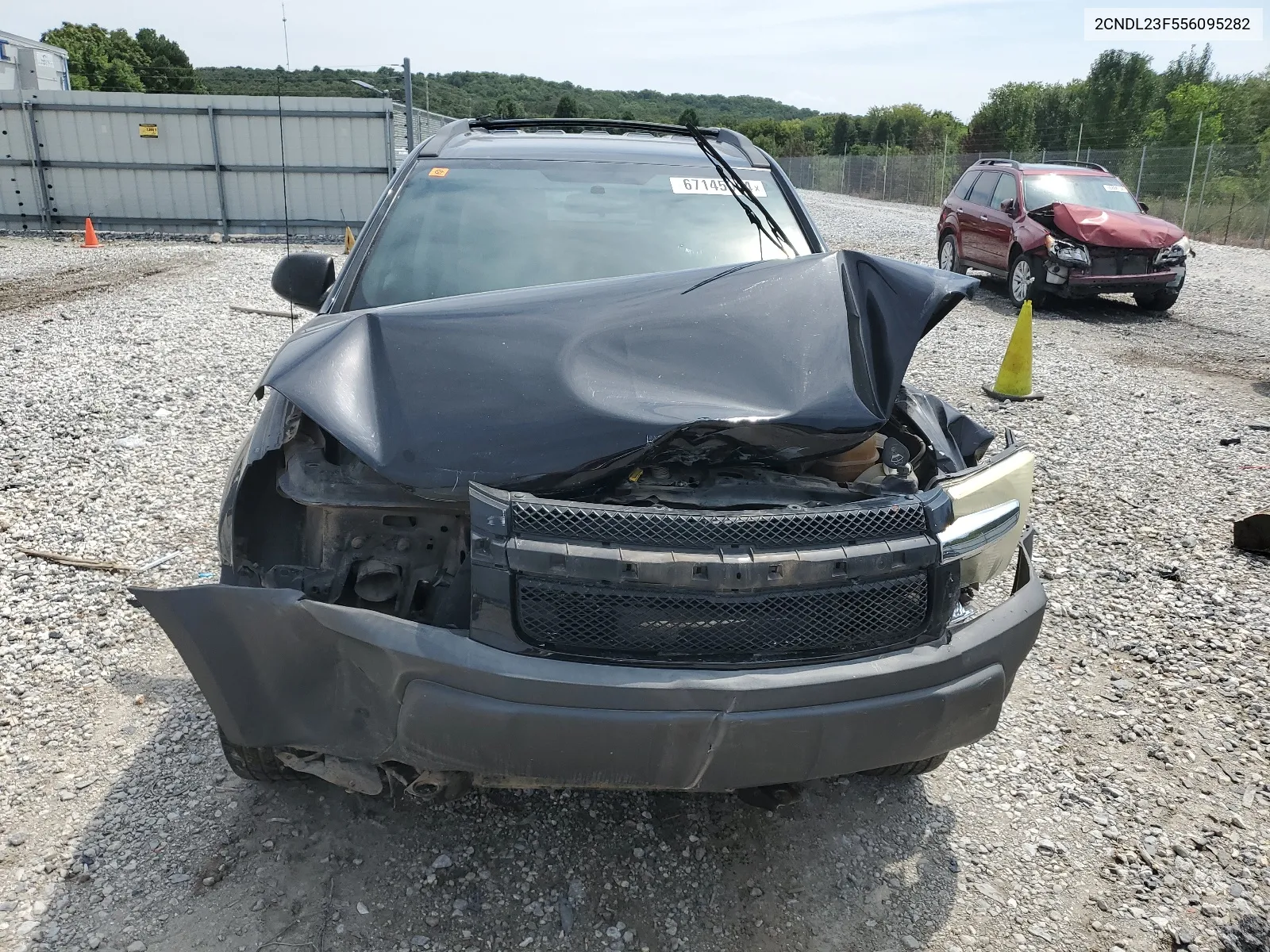 2005 Chevrolet Equinox Ls VIN: 2CNDL23F556095282 Lot: 67145044