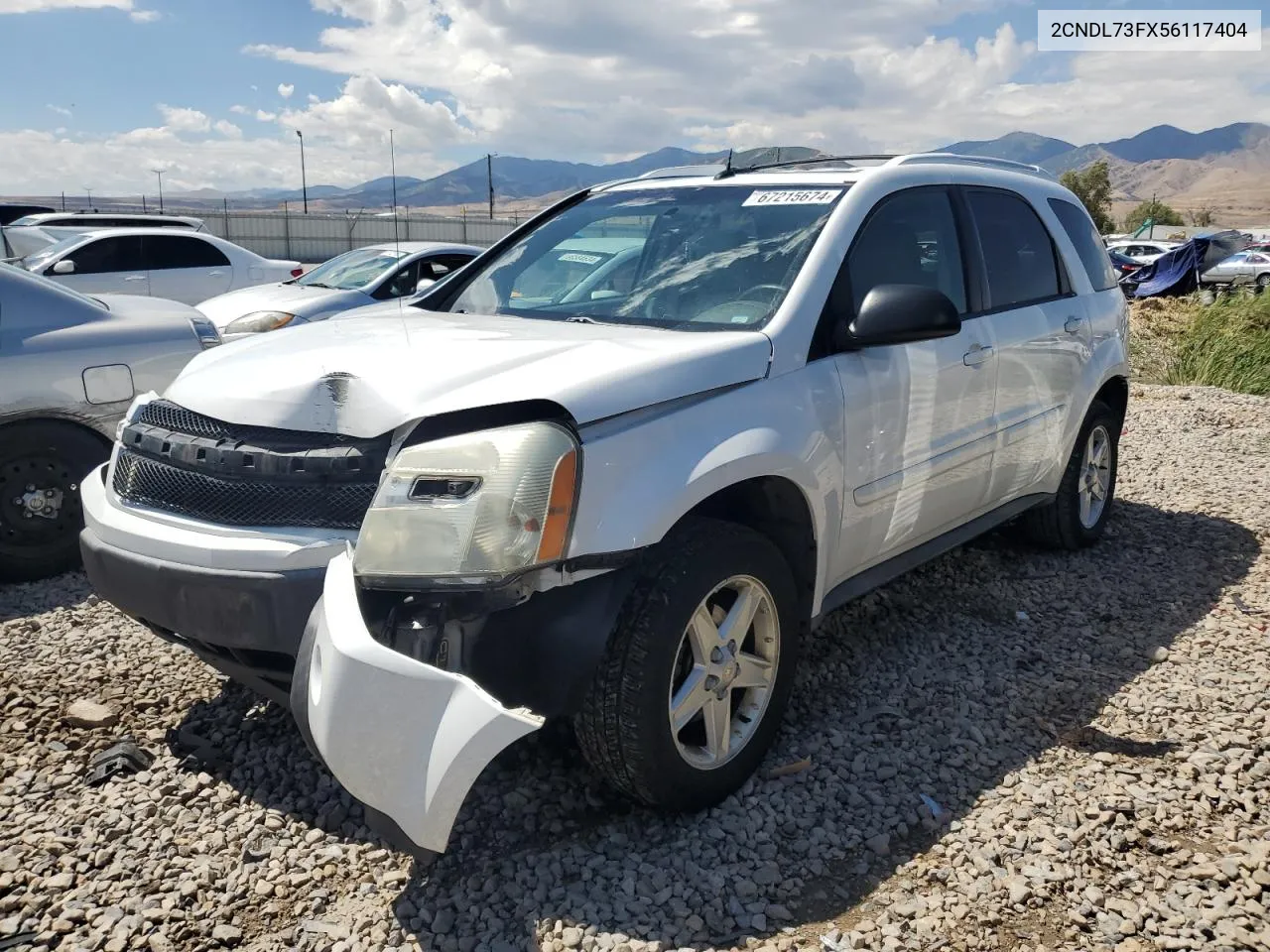 2CNDL73FX56117404 2005 Chevrolet Equinox Lt