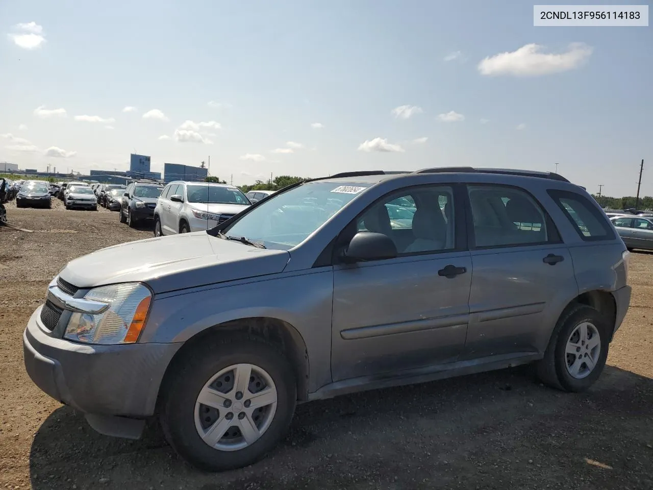 2005 Chevrolet Equinox Ls VIN: 2CNDL13F956114183 Lot: 67602654