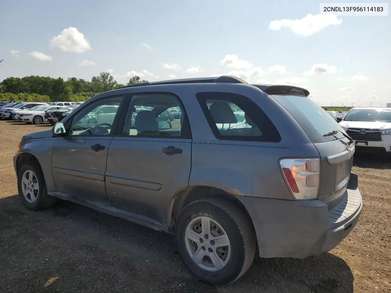 2005 Chevrolet Equinox Ls VIN: 2CNDL13F956114183 Lot: 67602654