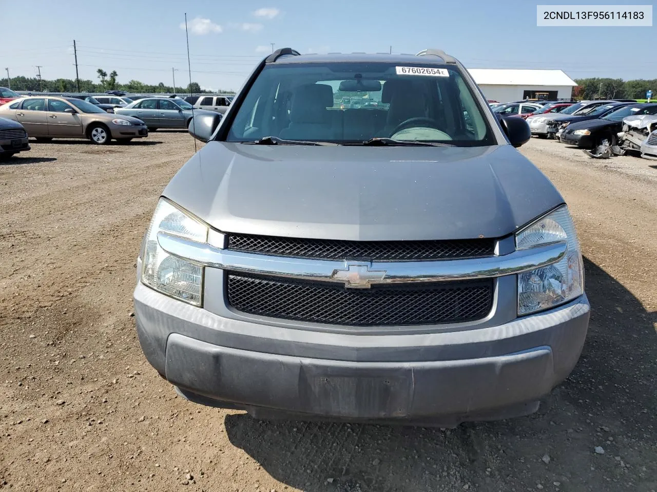 2005 Chevrolet Equinox Ls VIN: 2CNDL13F956114183 Lot: 67602654