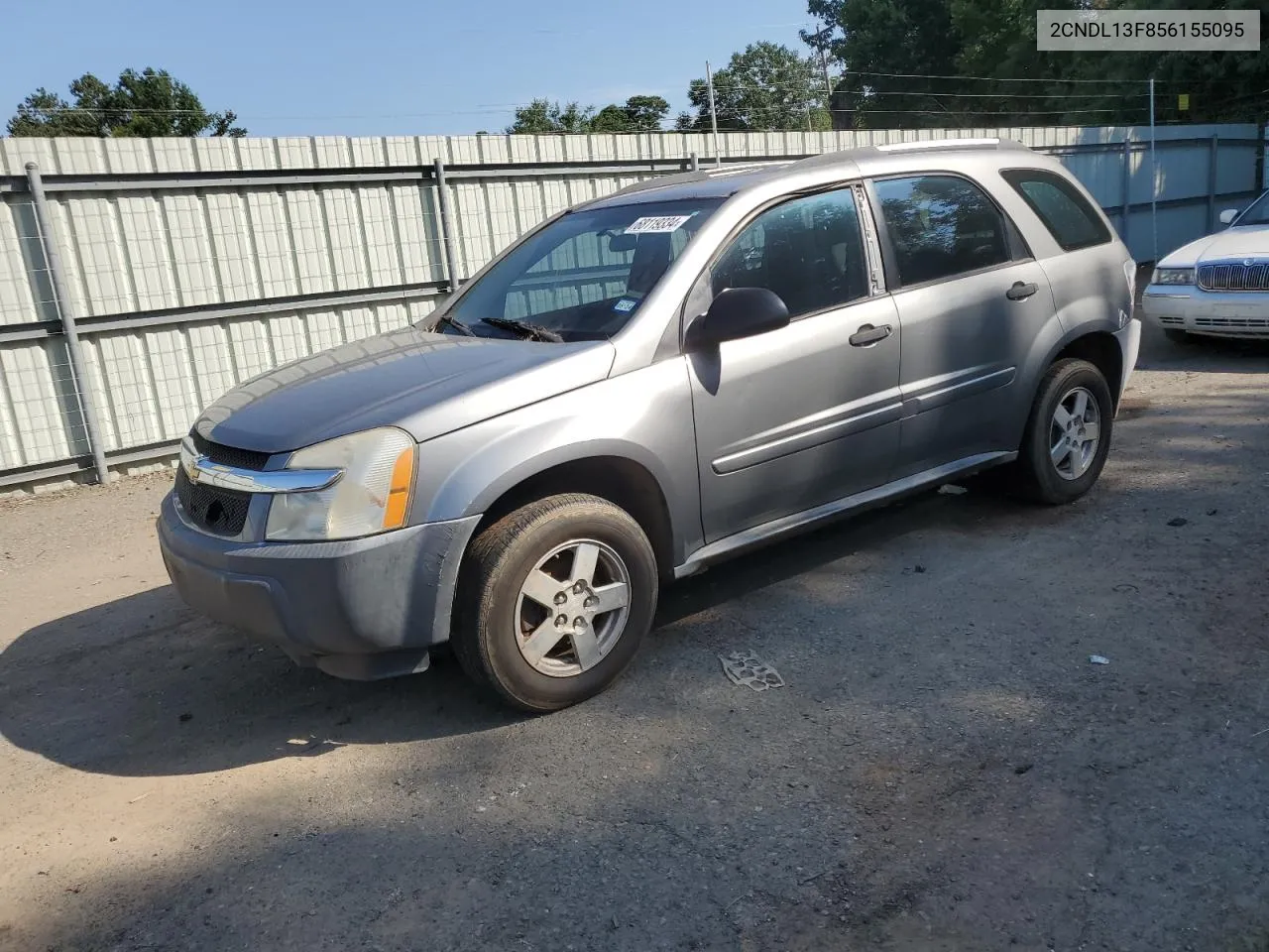 2005 Chevrolet Equinox Ls VIN: 2CNDL13F856155095 Lot: 68119334