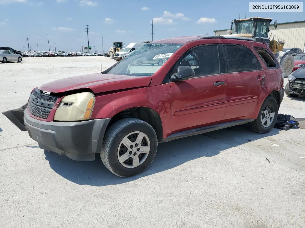 2CNDL13F956180099 2005 Chevrolet Equinox Ls