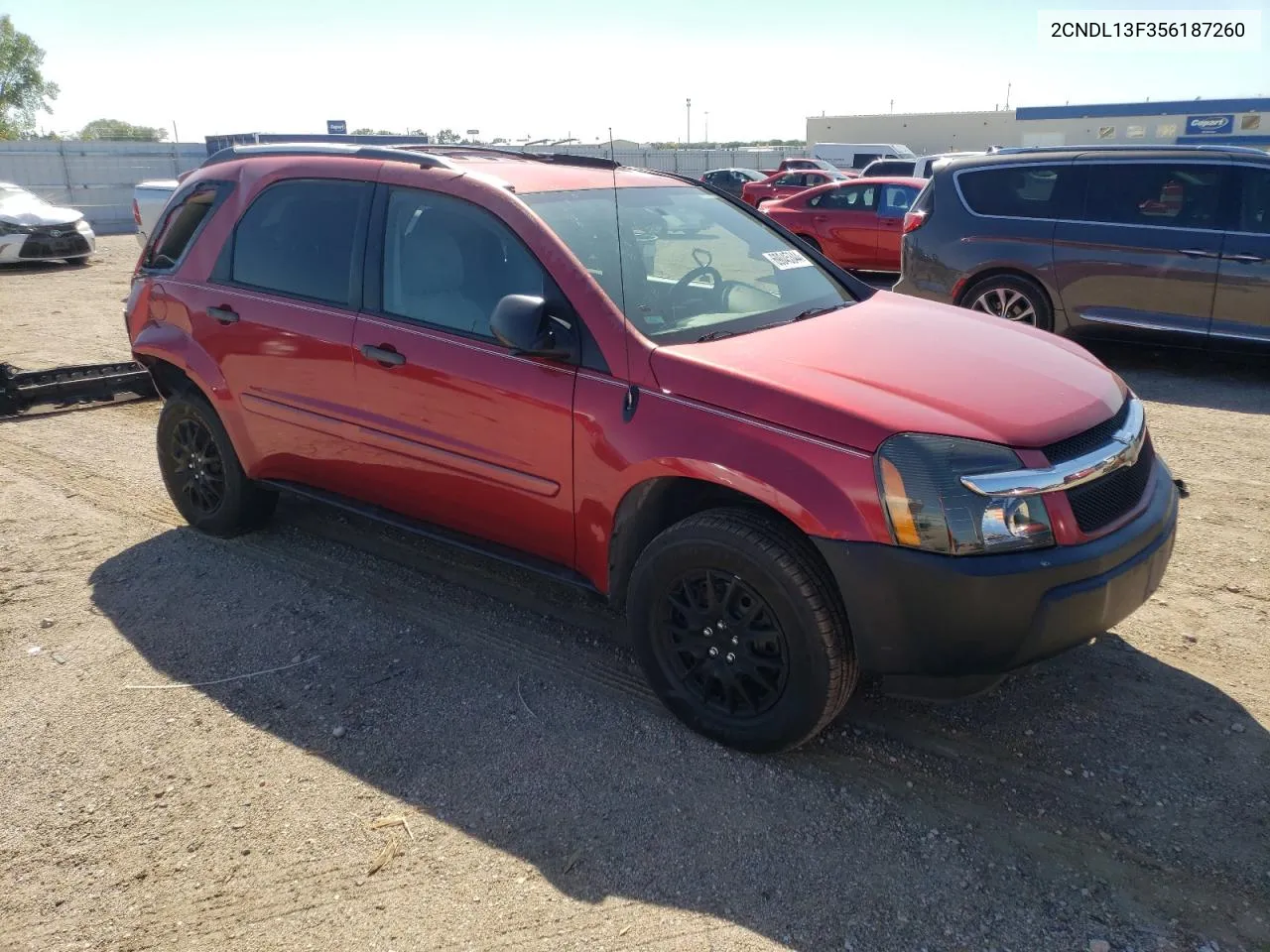 2005 Chevrolet Equinox Ls VIN: 2CNDL13F356187260 Lot: 69045344