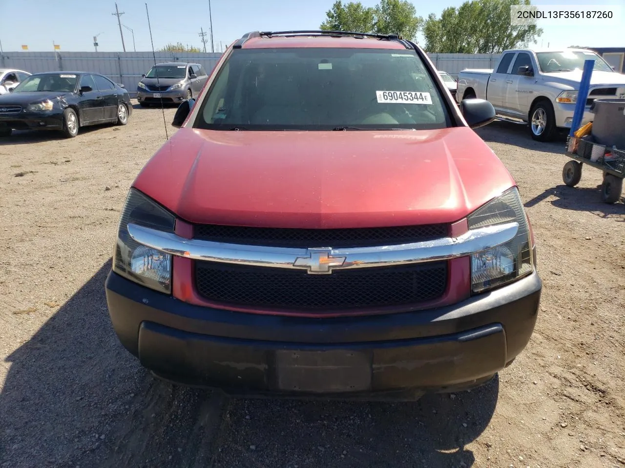 2005 Chevrolet Equinox Ls VIN: 2CNDL13F356187260 Lot: 69045344