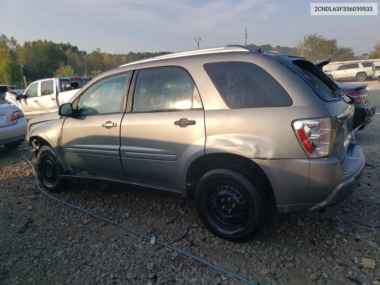 2005 Chevrolet Equinox Lt VIN: 2CNDL63F356099533 Lot: 69193674