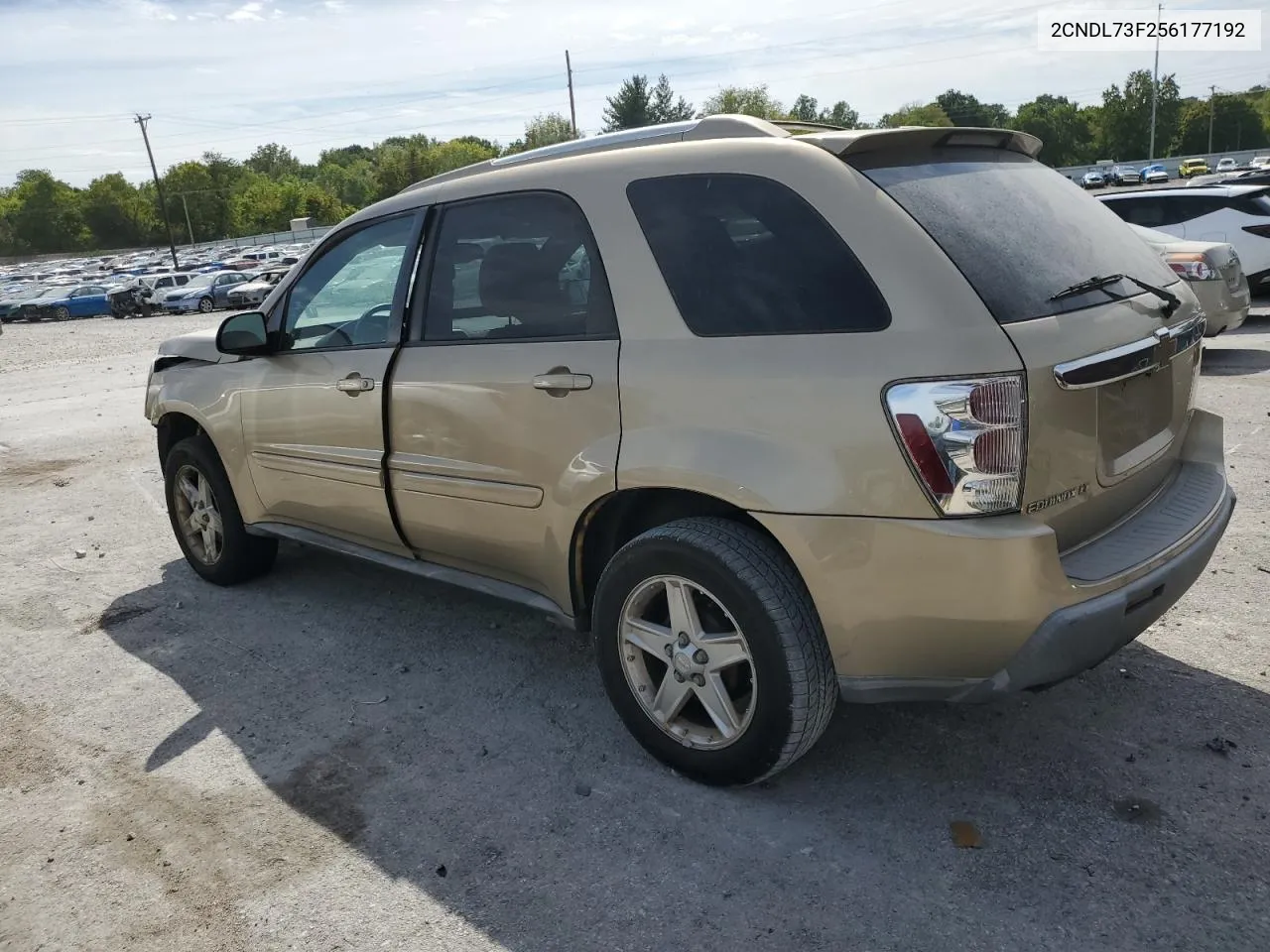 2005 Chevrolet Equinox Lt VIN: 2CNDL73F256177192 Lot: 69301494