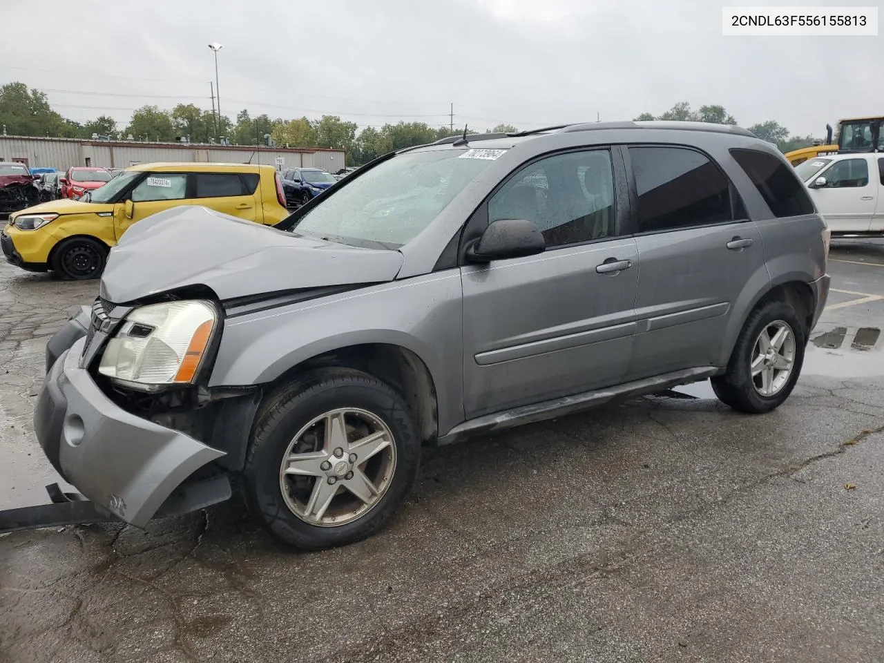 2005 Chevrolet Equinox Lt VIN: 2CNDL63F556155813 Lot: 70273964