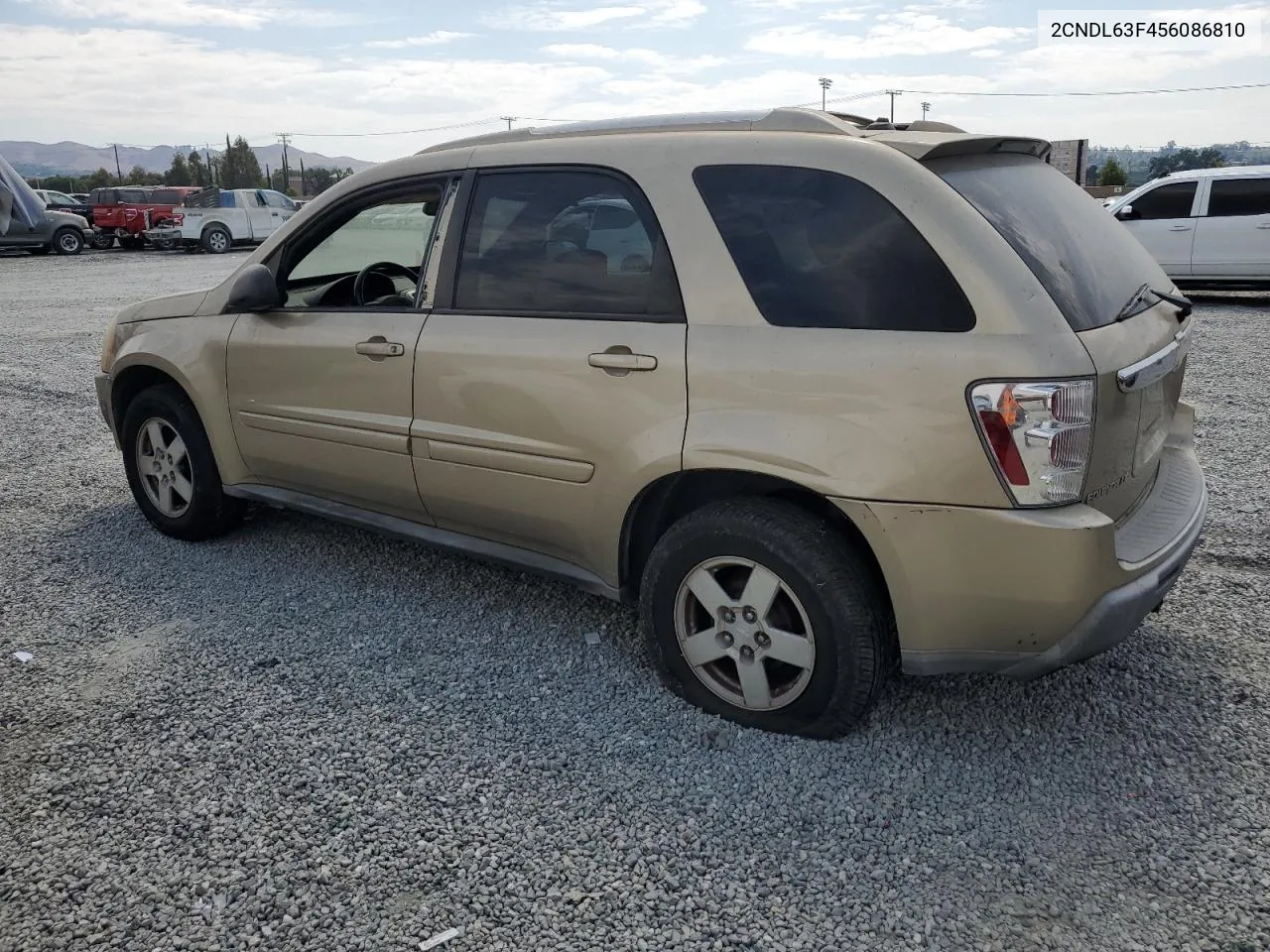 2005 Chevrolet Equinox Lt VIN: 2CNDL63F456086810 Lot: 70309244