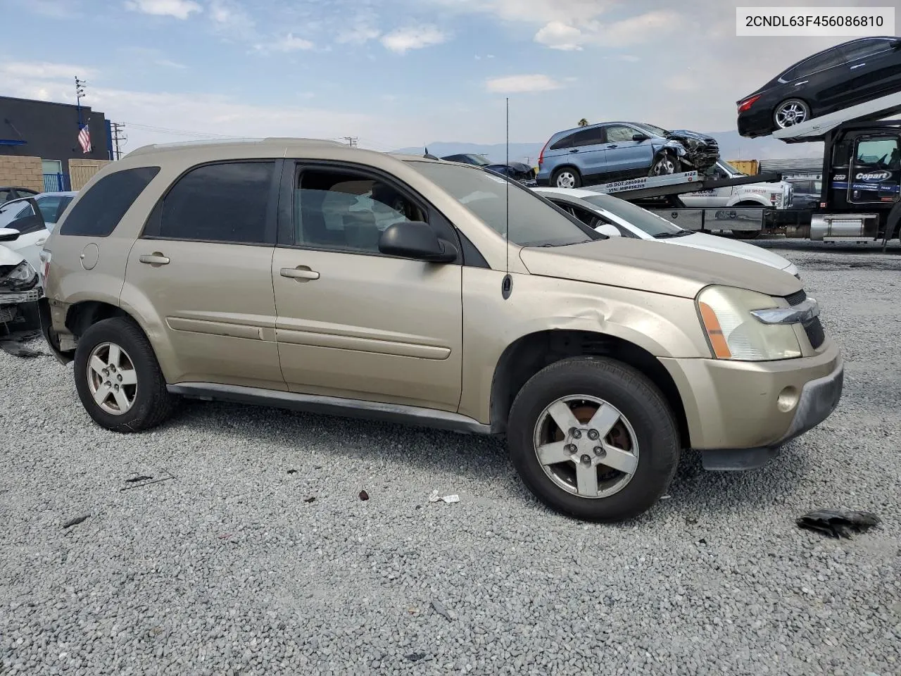 2CNDL63F456086810 2005 Chevrolet Equinox Lt